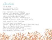 Sea Coral Beauty Enclosure Cards