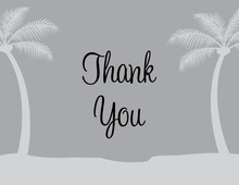 Fascinating Wildish Tropics Thank You Cards