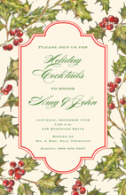 Hollyberry Invitation