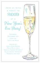 New Year Placesetting Invitation
