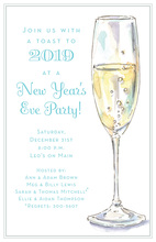 Fizzy Flute Invitation