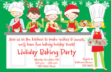 Cookie Kids Invitation