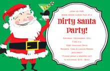 Jolly St. Nick Invitation