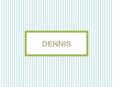 Grey Chevron Aqua Border Note