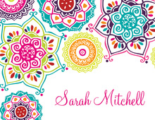 Floral Whimsy Thank You Cards