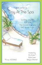 Beach Day In Paradise Invitations