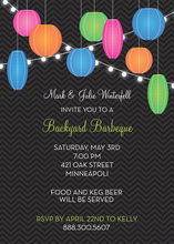 Brightest Lanterns In Town Party Invitations