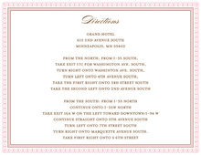 Layered Pink Vintage Borders Enclosure Cards