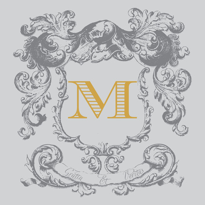 Grey Vintage Cherubs RSVP Cards