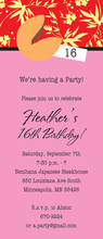 Sixteen in the City Birthday Invitations