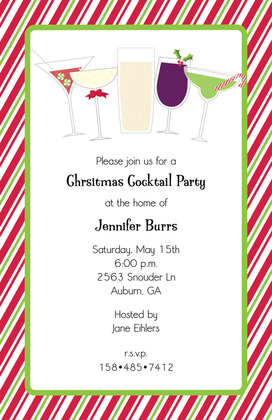 Cocktail Party Tip A Few Shower Invitations