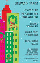 Jazzy Scene City Invitation