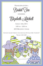 Sunny Day For A Tea Party African American Invites
