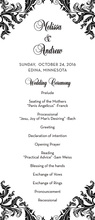 Classic Filigree Corners Invitation