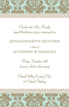 Meet me at the Waldorf Invitations