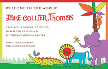 Wild World Invitations