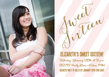 Sweet Sixteen Invitation