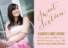 Sixteen in the City Birthday Invitations