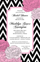 Chevron Ties Invitations