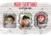 Merry Everything Portraits Photo Card