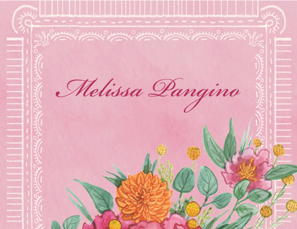 Wildflower Wedding Multi-color Floral Wedding Invites