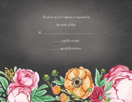 Elegant Bouquet Wedding Suite Invitations