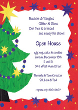 Tree Toppers Invitation