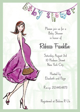 Baby Shower Soiree Invitation