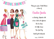 Friends Forever Bridal Shower Invitations