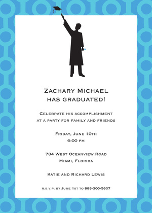 Grad Guy Thank You Cards