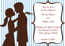 Urban Destination Couple Invitation