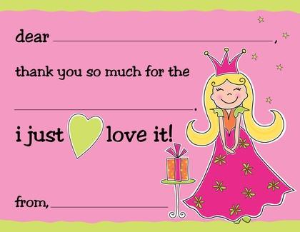 Pretty Pink Princess Invitations