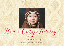 Cozy Holiday Photo Cards