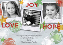 Love, Joy, Hope Photo Cards