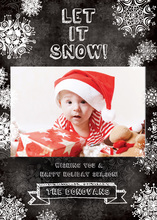 Let It Snow! Photo Cards