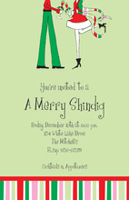 A Holiday Pair Invitations