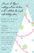 Trim A Tree Invitation