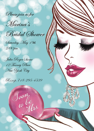 Glam Girls Night Out Invitation