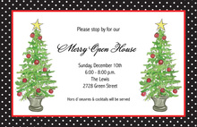 Tree Topiary Invitations