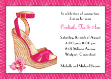 Classic Fashionable Summer Soiree Invitations