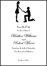 Say Yes Imprintable Invitations