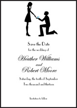 Urban Destination Couple Invitation