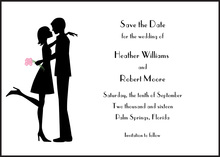 The Kiss Imprintable Invitations