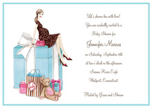 Baby Box Shower Invitations