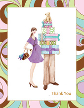 Couple Baby Shower Thank You Cards