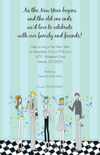 Featuring Cocktail Party Martini Invitations
