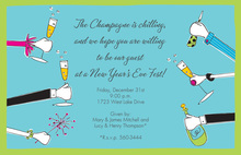 Celebrating Fun New Year Invitations