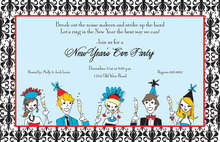 New Year Placesetting Invitation