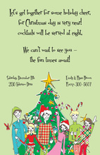 Rockin' Tree Invitation