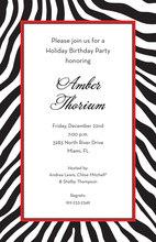 Wild Mix Animal Party Invitations